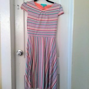 NWOT ModCloth Fever London striped dress